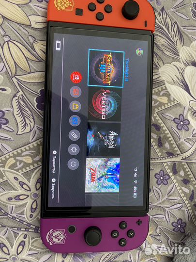 Nintendo switch oled с играми
