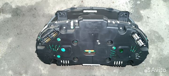 Панель приборов МКПП hyundai solaris 1