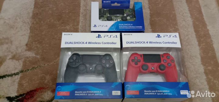Геймпады и Наушники PS4 и PS5, Оригинал, новые