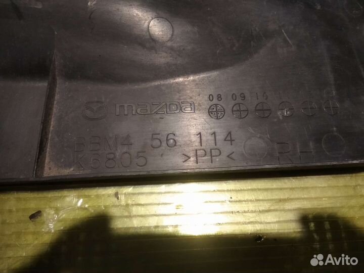 Mazda 3 BL левая Защита двигателя