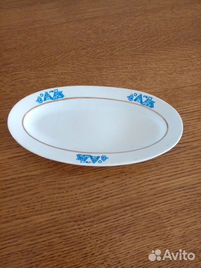 Тарелка и солонка Хайта (ретро,винтаж)