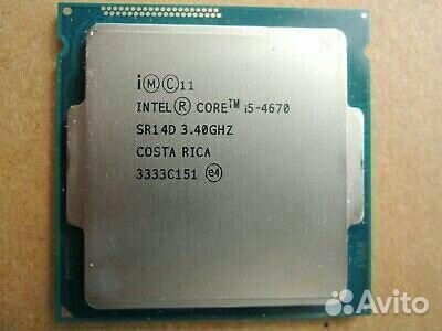 Новый i5-4670 1150 сокет