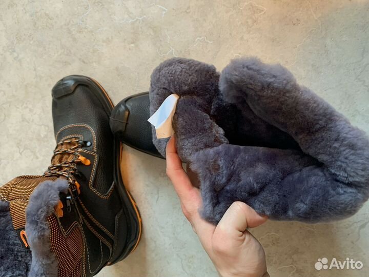 Рабочие ботинки зимние 46 р