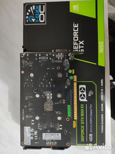 Видеокарта KFA2 gtx1650 4Gb