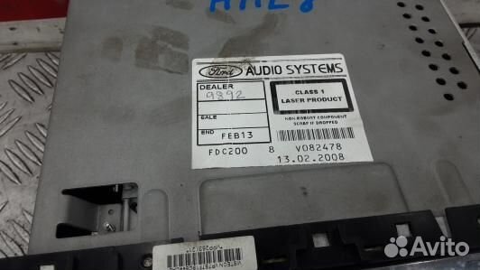 Магнитола ford mondeo 4 (HML08I401)