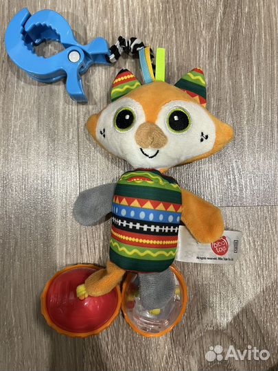 Игрушка подвеска для коляски Лисенок Bibatoys