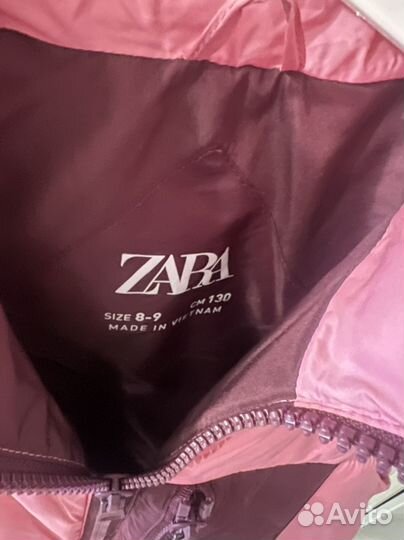 Тренч и жилет девочки zara 128