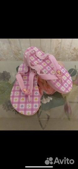 Шлепанцы на девочку 24