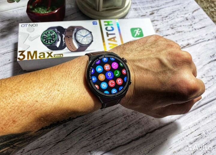 Смарт часы круглые smart watch