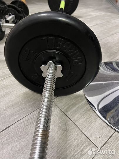 Штанга гриф блины