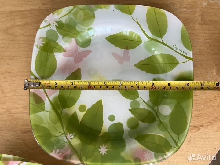 Стеклянные тарелки luminarc 7 штук