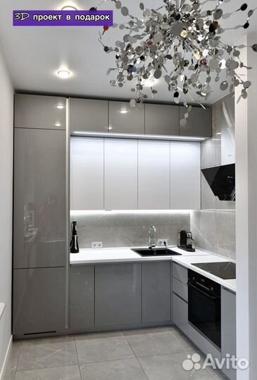 Кухня под ключ в рассрочкукухня на заказ в рассроч