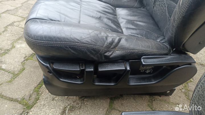 Bmw e34 кожаный салон