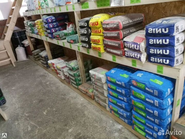 Сухая кладочная смесь оплата по факту