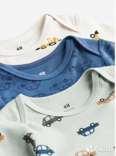 Набор боди на мальчика H&M 86