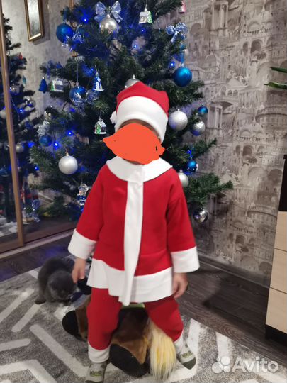 Новогодний костюм для мальчика 92
