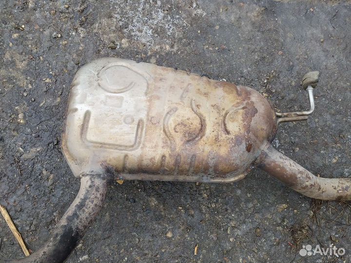 Глушитель volkswagen passat CC