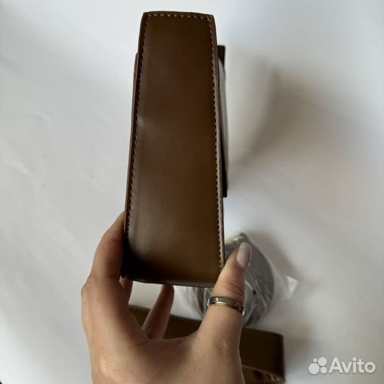 Сумка женская трендовая коричневая