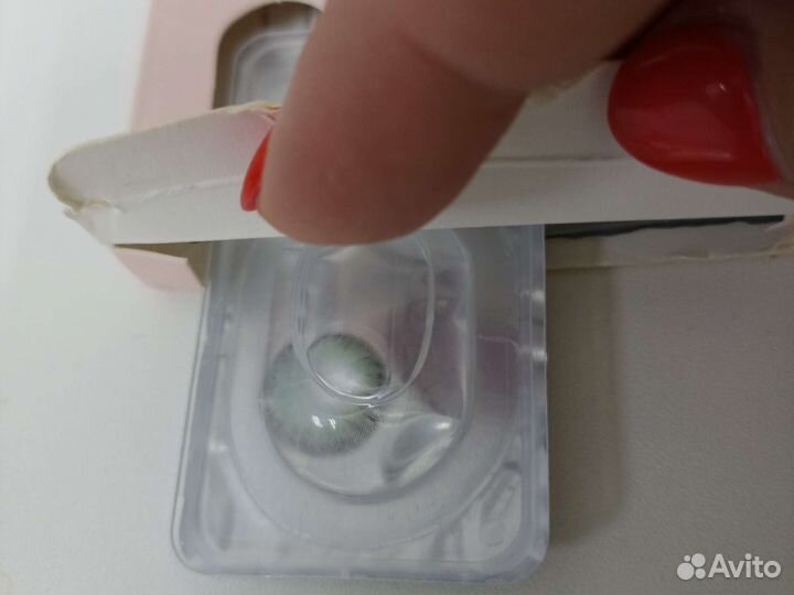 Линзы контактные цветные