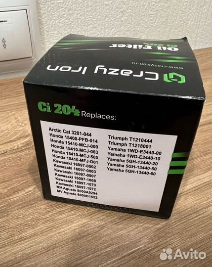 Масляный фильтр crazy iron ci204