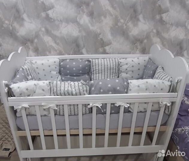 Бортики в кроватку