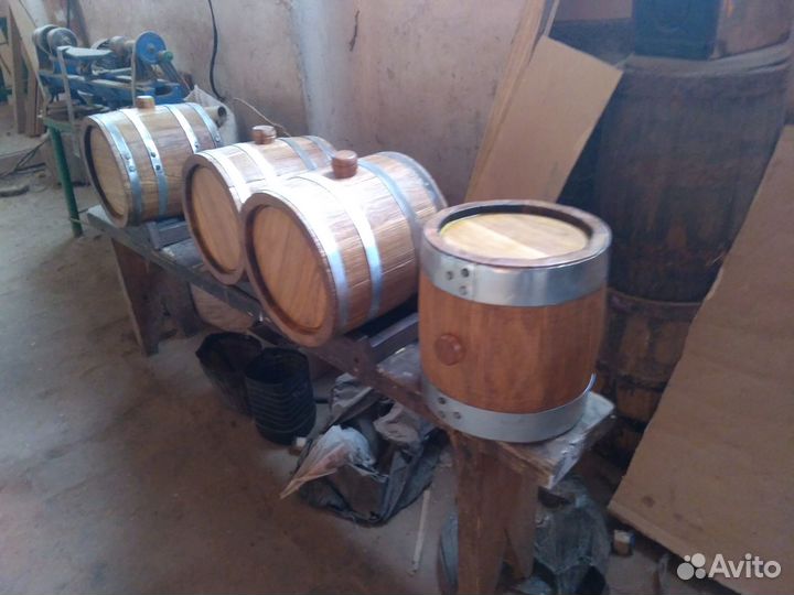 Дубовая бочка для самогона