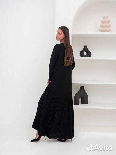 Платье женское черное