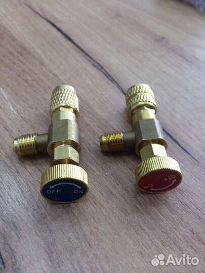 Вентиль для заправки фреона (2шт)