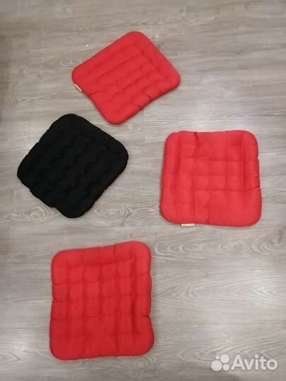 Подушка на сиденье с гречневой лузгой