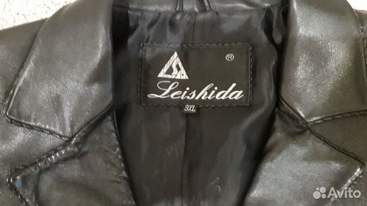 Кожаный пиджак