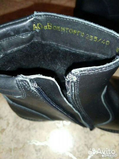 Полусапоги мужские зимние