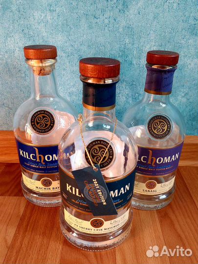 Бутылки из-под виски Kilchoman