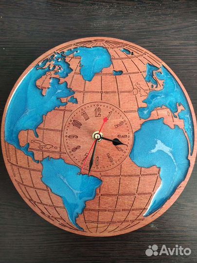 Часы настенные ручной работы