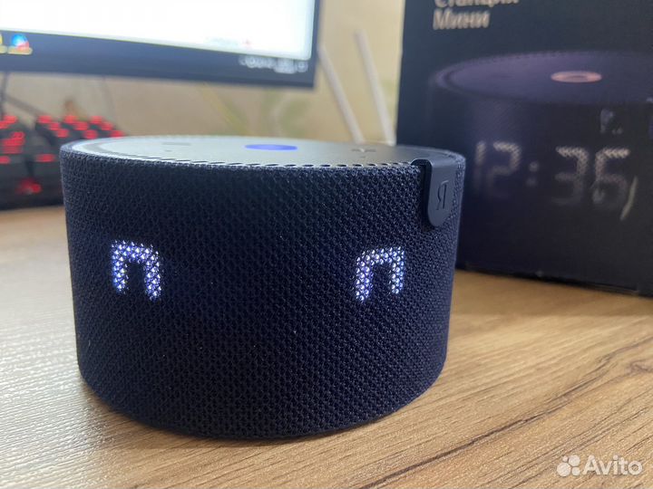 Яндекс станция мини 2 с часами