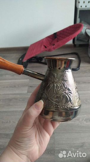 Турка для кофе медная