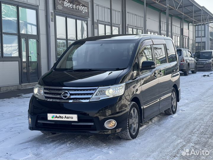 Nissan Serena 2.0 CVT, 2009, 163 000 км
