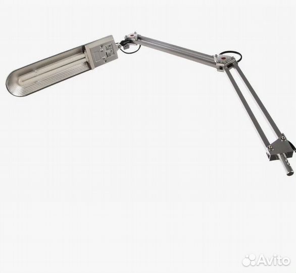 Лампа офисная Camelion серебристый