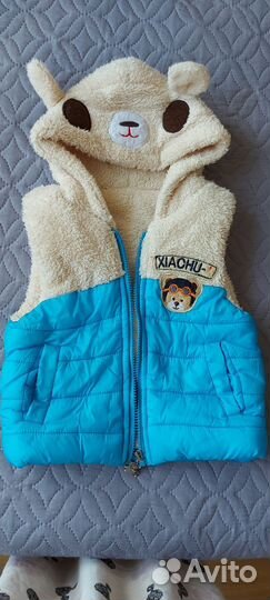 Жилетка безрукавка 86-92