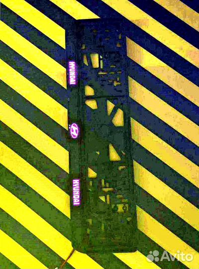 Номерные рамки с подсветкой