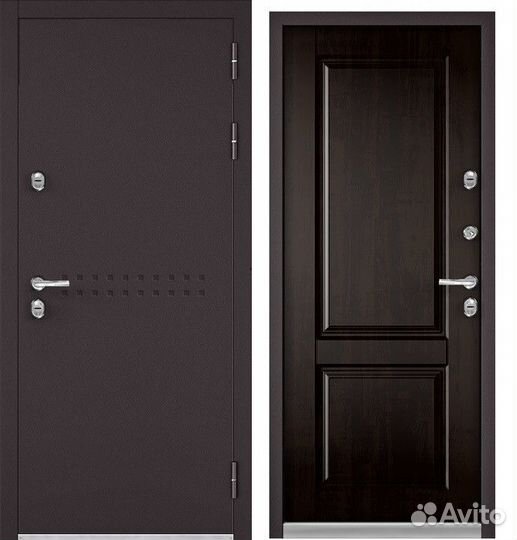 Ходная дверь в дом с терморазрывом