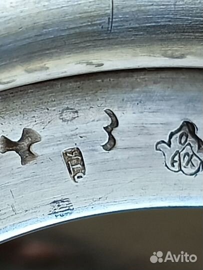 Подстаканник серебро СССР