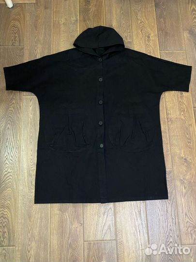 Тренч куртка женский черный