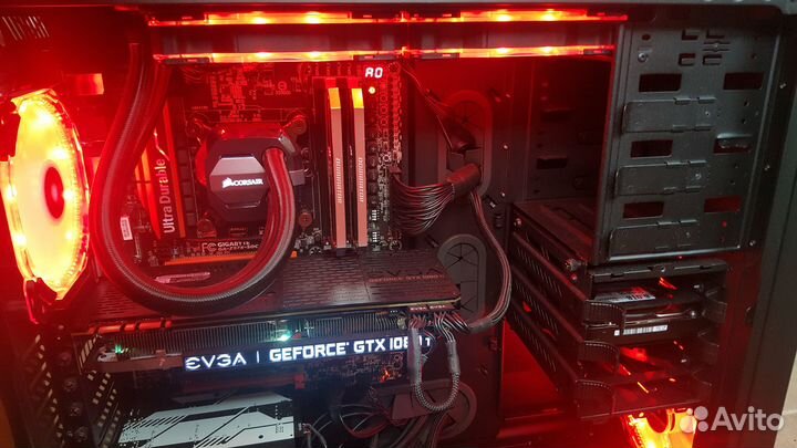Редкая gtx 1080 ti evga