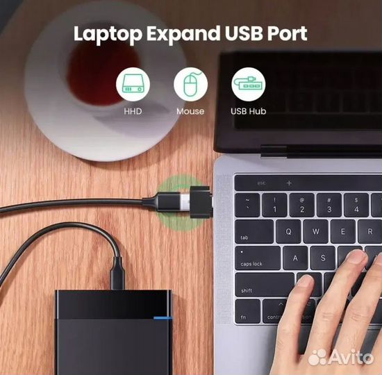 Переходник USB на Type C