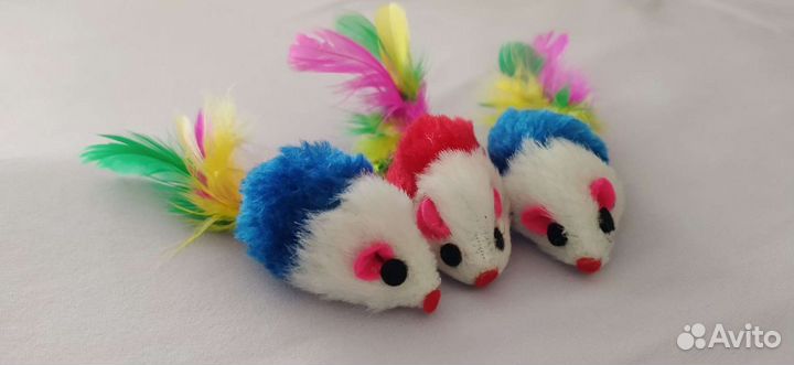 Ошейник для кошек/мелких собак + игрушка-мышка