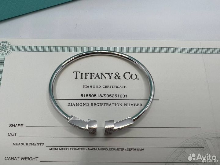 Браслет Tiffany & Co. с россыпью бриллиантов