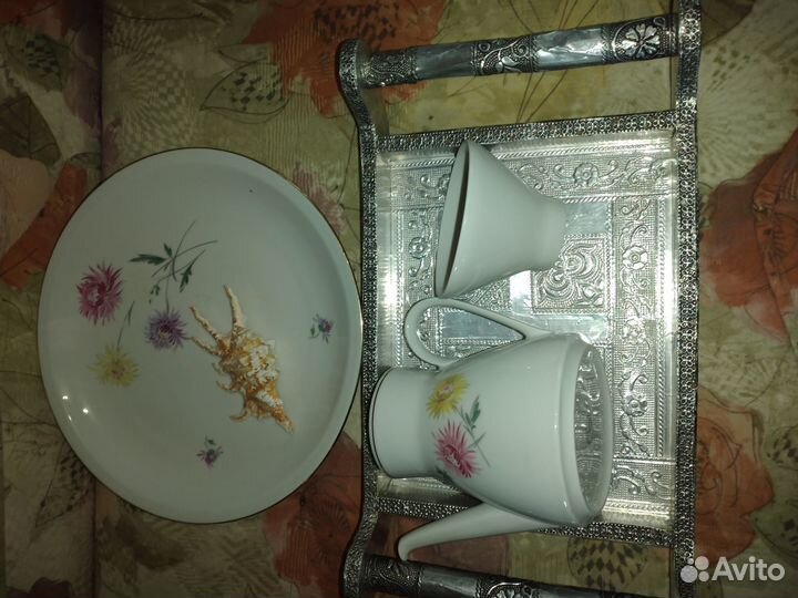 Остатки сервизов:freiberger porzellan и 