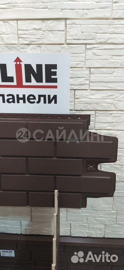 Фасадные панели Grand Line Кирпич Клинкерный Корич