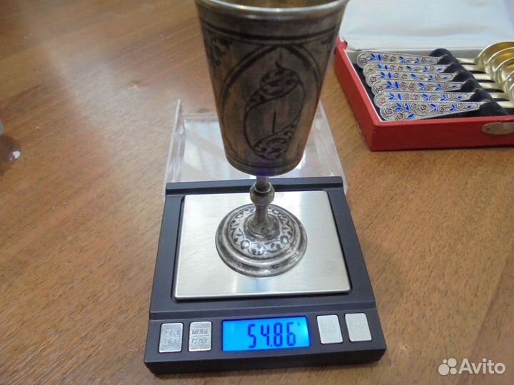 Стопки.Ложки чайные.Горчичница.Серебро