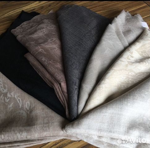 Палантин пашмина шарф кашемир классика база